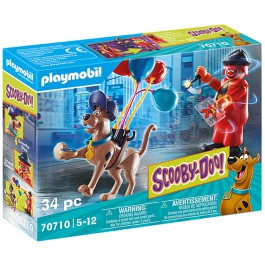 Playmobil scooby - doo! aventura con ghost clown