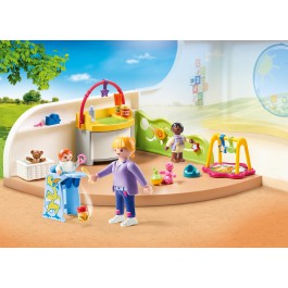 Playmobil ciudad habitacion de bebes