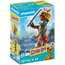 Playmobil scooby - doo! figura coleccionable samurai
