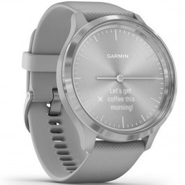 Reloj smartwatch garmin vivomove 3 sport plata - gris f.cardiaca - barometro - gps - 44mm - oled - tactil - bt