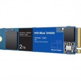 Disco duro interno solido hdd ssd wd western digital blue sn550 wds200t2b0c 2tb m2 pci express gen 3 2280 - l: 2600mb - s e: 18