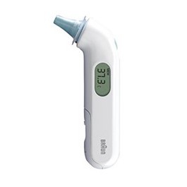 Termometro corporal de oido braun irt3030we thermoscan infrarrojos