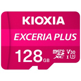 Micro sd kioxia 128gb exceria plus uhs - i c10 r98 con adaptador