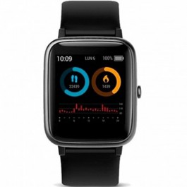 Reloj smartwatch spc sportwatch smartee boost negro gps -  cardio -  1.3pulgadas -  color -  notificaciones -  bt -  waterproof