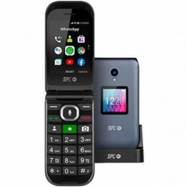 Telefono movil spc jasper 4g whatsapp black tipo tapa -  1.44pulgadas -  micro sd -  radio -  bluetooth -  wifi