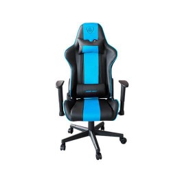 Silla gaming keep out racing pro blue turquoise incluye cojines