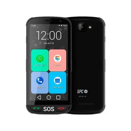 Telefono movil smartphone spc apolo black quadcore -  5pulgadas -  msd -  radio -  bt -  5+2mp -  android 10 -  whatsapp