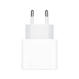 Cargador apple 20w usb tipo c carga rapida - blanco - no incluye cable