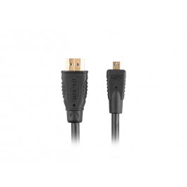 Cable hdmi lanberg m a hdmi micro h v1.4 4k 3d 1m negro