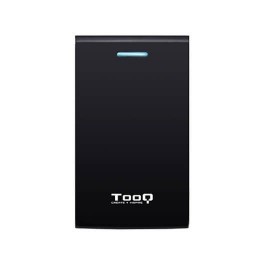 Caja externa 2.5pulgadas sata tooq tqe - 2526b negro usb 3.0 -  5gbps -  compatible hdd 9.5mm - 12.5mm