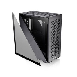 Caja ordenador gaming atx thermaltake divider 500 tg air black cristal templado - negro