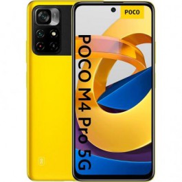 Telefono movil smartphone xiaomi pocophone m4 pro yellow -  6.6pulgadas -  128gb rom -  6gb ram -  50mpx - 10mpx -  5000mah -  