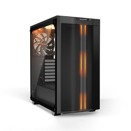 Caja ordenador gaming atx be quiet! pure base 500dx black tira led argb frontal - cristal templado -  3x ventiladores 140mm