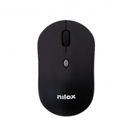Mouse raton nilox nxmobt1001 bluetooth 1600 dpi negro