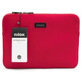 Funda nilox para portatil 13.3pulgadas rojo
