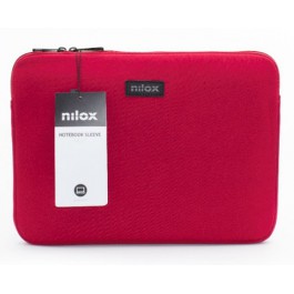 Funda nilox para portatil 14.1pulgadas rojo