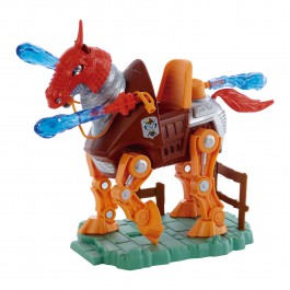 Figura mattel master of the universe stridor caballo de guerra serie infantil netflix