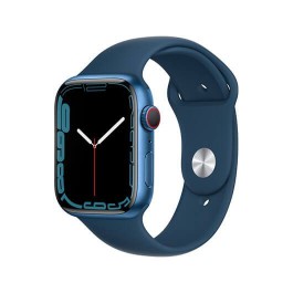 Reloj apple watch series 7 gps - cell 45mm al.blue pantalla ip6x -  retina -  sens. o2 -  app ecg -  c.abyss blue