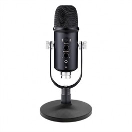 Microfono keep out gaming xmicpro500 usb boton de mute regulador de volumen negro