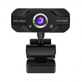 Webcam innjoo cam01 negra full hd - 30fps -  usb 2.0