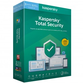 Antivirus kaspersky total security 2020 3 licencias
