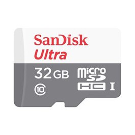 Tarjeta memoria micro secure digital sd hc + adaptador sandisk - 32gb - clase 10 - sdhc 100mb - s