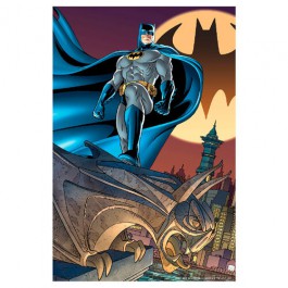 Puzzle 3d lenticular dc comics batman batseñal 300 piezas
