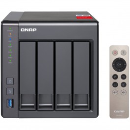 Servidor nas qnap ts - 451+ 2gb almacenamiento red usb 2.0 usb 3.0  gigabit rj45