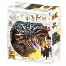 Puzzle 3d lenticular harry potter torneo de los 3 magos caliz de fuego dragon 300 piezas