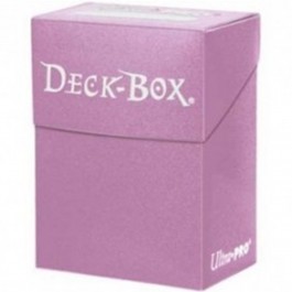 Caja de mazo para cartas solid ultra pro rosa 85 cartas