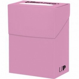 Caja de mazo para cartas new solid ultra pro hot pink claro 85 cartas