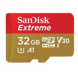 Tarjeta memoria sandisk micro secure digital 32gb sd extreme u3 uhs - i clase 10 a1