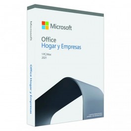 Microsoft office home and business 2021 español caja new licencia perpetua