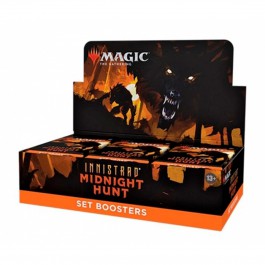 Juego de cartas set booster wizards of the coast magic the gathering innistrad midnight hunt 30 sobres ingles