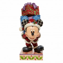 Figura enesco disney mickey & minnie mickey mouse cargango regalos navidad