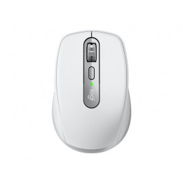 Mouse raton logitech mx anywhere 3 for business wireless inalambrico y bluetooth gris palido