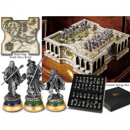 Replica ajedrez the noble collection el señor de los anillos  edicion limitada deluxe