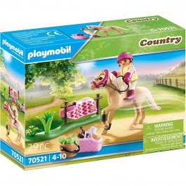 Playmobil coleccionable poni de equitacion aleman