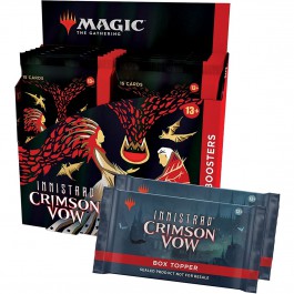 Juego de cartas wizards of the coast collector booster display (12 mazos) innistrad crimson vow cartas magic inglés