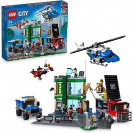 Lego city persecucion policial en el banco