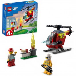 Lego city helicoptero de bomberos