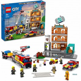 Lego city cuerpo de bomberos