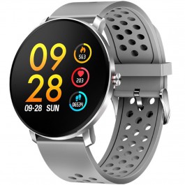Pulsera reloj deportiva denver sw - 171 - smartwatch -  ips -  1.3pulgadas -   bluetooth -  ip67 - gris