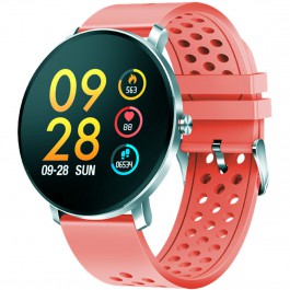 Pulsera reloj deportiva denver sw - 171 - smartwatch -  ips -  1.3pulgadas -   bluetooth -  ip67 - rosa