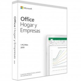 Microsoft office home and business 2019 español caja new