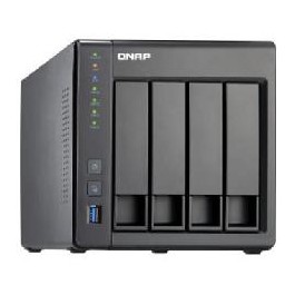 Servidor nas qnap ts - 451+ 8gb almacenamiento red usb 2.0 usb 3.0  gigabit rj45