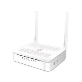 Router wifi dualband level one ac1200 300mb en 24ghz y 867mb en 5ghz 4p giga 2 antenas fijas wps