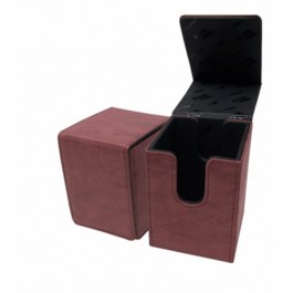 Caja de mazo ruby ultra pro suede collection alcove flip