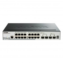 Switch 20 puertos 10 - 100 - 100 dgs - 1510 - 20 gestionables d - link