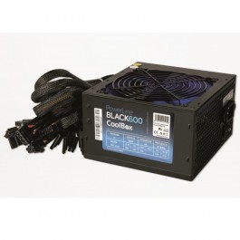 Fuente de alimentacion coolbox powerline black - 600 - 600w